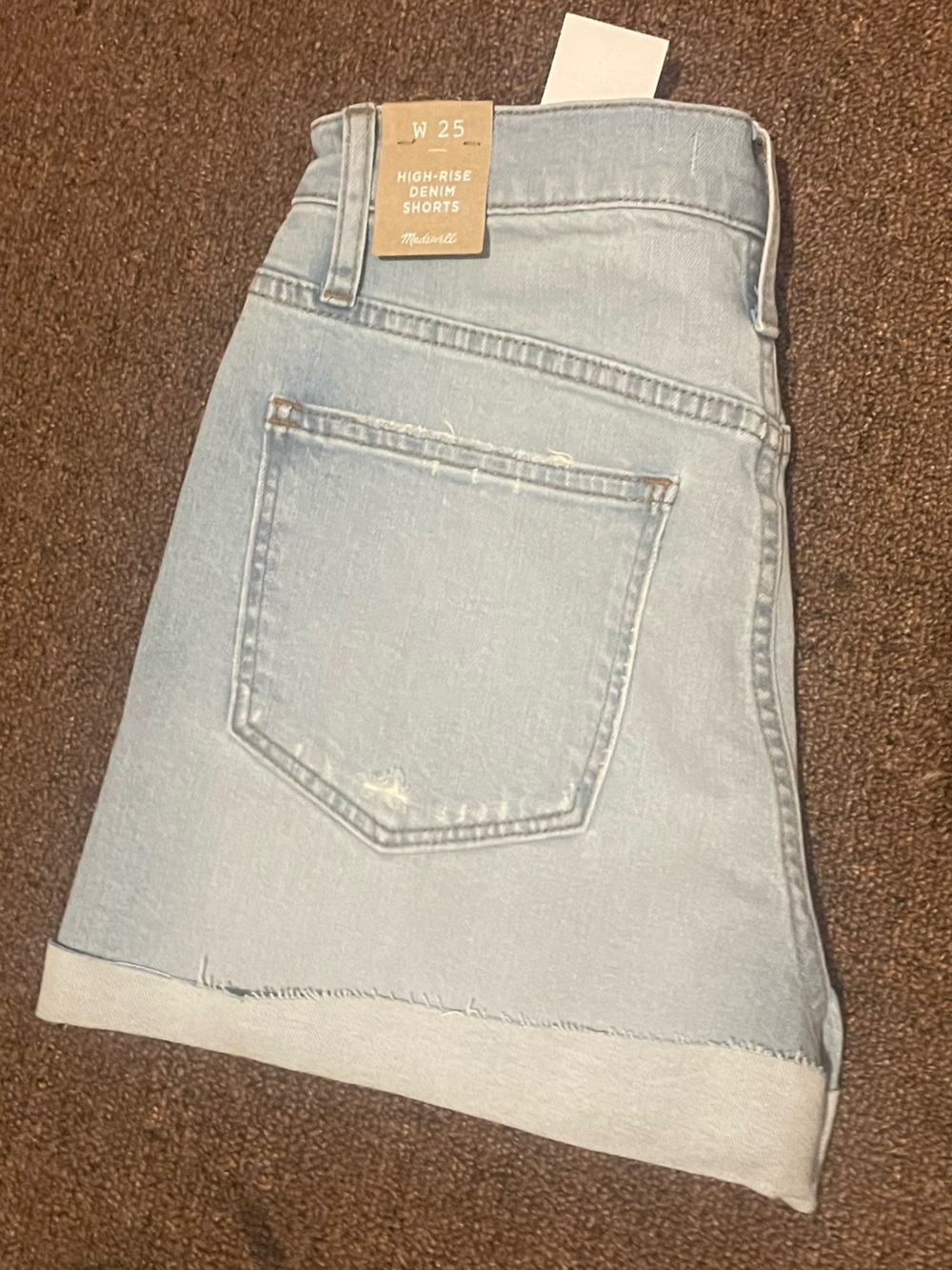 MADEWELL DENIM SHORTS 25 - Picture 5 of 7